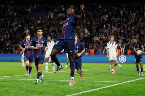 PSG Overpower Atalanta while Thuram Scores Twice to Give Inter Milan Win at Ajax
