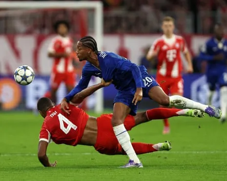 Chelsea's manager rages as Bayern Munich center-back Jonathan Tah escapes red card in UCL setback